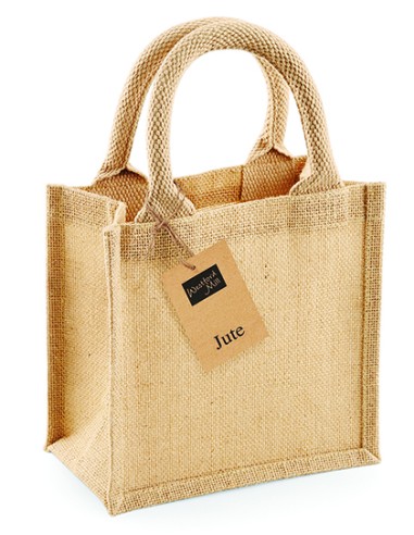 WES-W411-Jute Petite Gift Bag